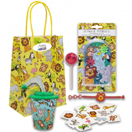 Trolls bolsa con regalos infantiles y chupachups divertido