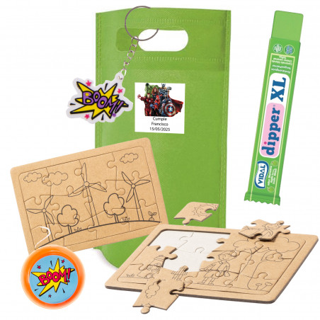 Avengers detalle infantil superhéroes