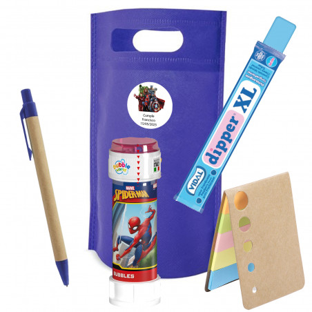 Avengers detalle infantil para fiestas y cumpleaños