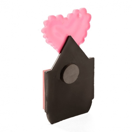 Mini libreta corazón con imán