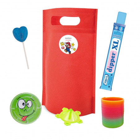 Súper mario bros detalle infantil temático