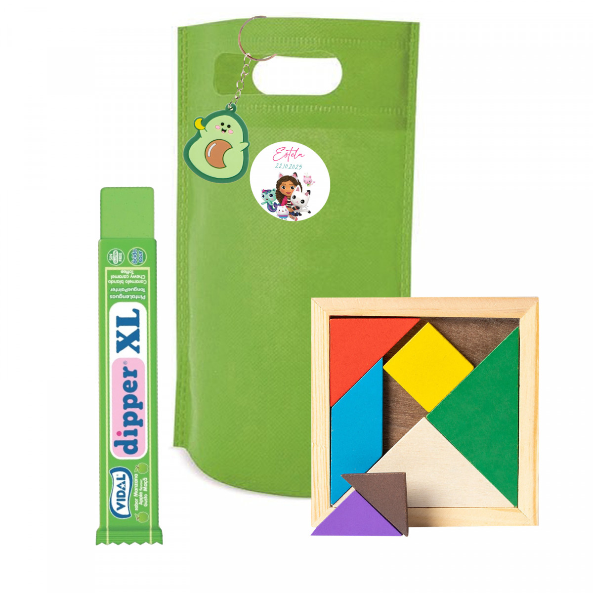 Gabby gato detalle infantil con puzzle y sorpresas