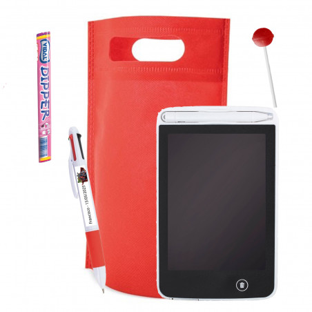 Avengers detalle infantil con pizarra digital y accesorios