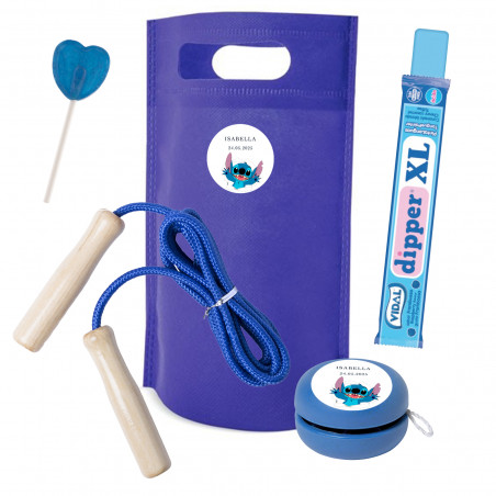 Stitch detalles para fiestas con juegos y dulces