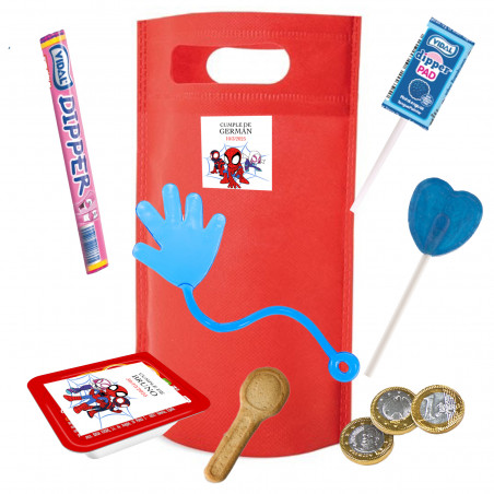 Spidey y su super equipo chuches y juguete para piñatas