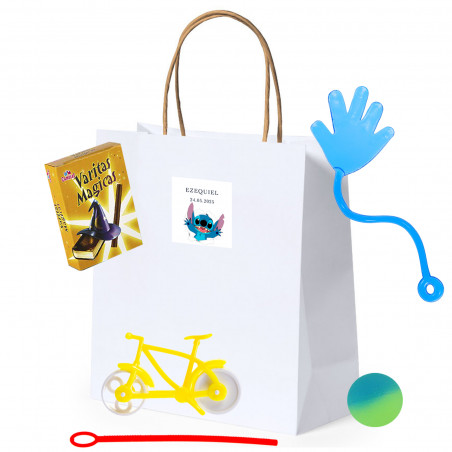 Stitch bolsa personalizada con detalles niños