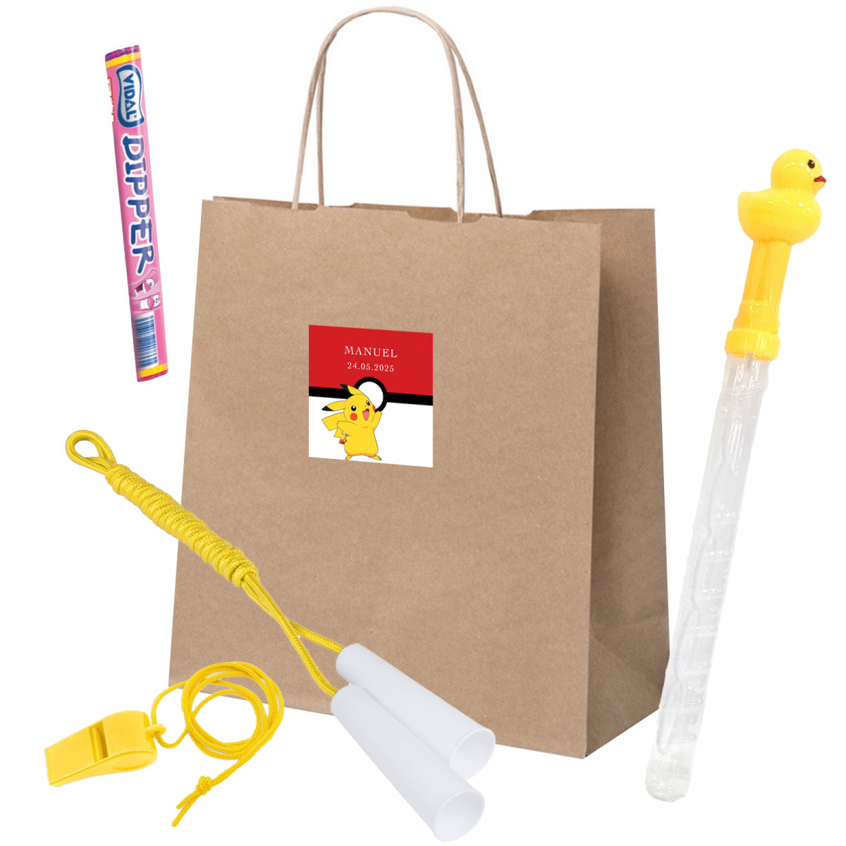 Pokémon bolsa personalizada para niños y niñas