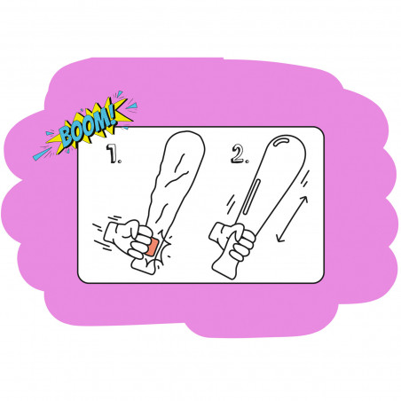 Avengers detalle infantil con pompero bate y chuche