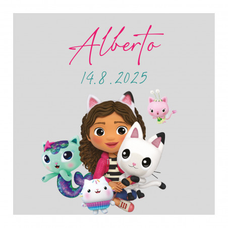 Gabby Gato bolsa piñata con libreta scrapy y regalos