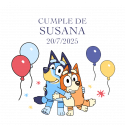 Bluey y Bingo recuerdos infantiles cumples y eventos