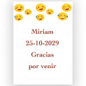 Emojis, adhesivo de emociones personalizado 5x7cm