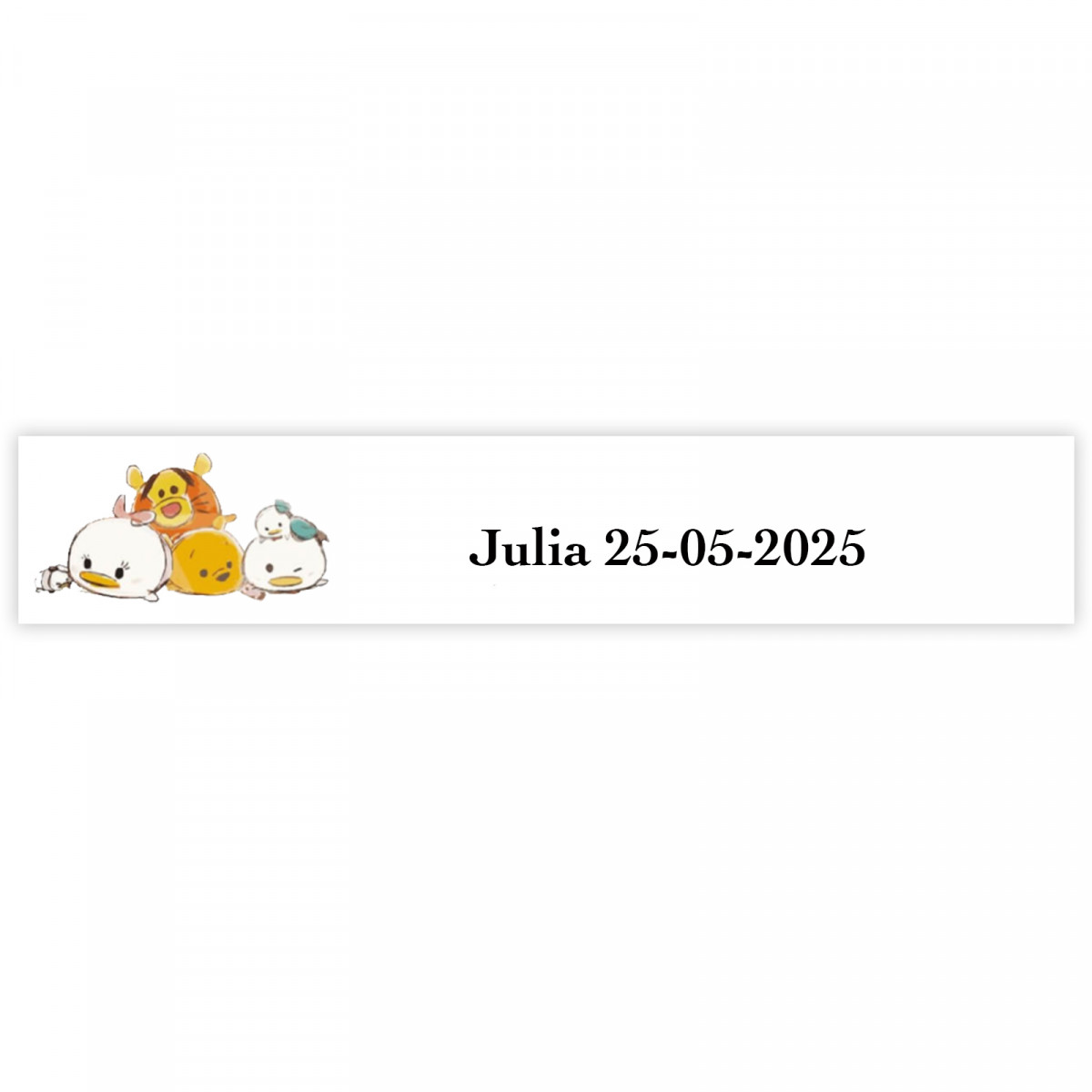 Disney adhesivo personalizado para eventos 5x1cm