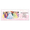 Princesas Disney detalle infantil con varita pompero y piruleta
