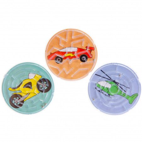 Cars detalle infantil con pegatinas juguetes y piruleta