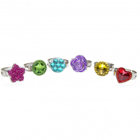 Princesas Disney regalo infantil con varita mágica pompero y anillo