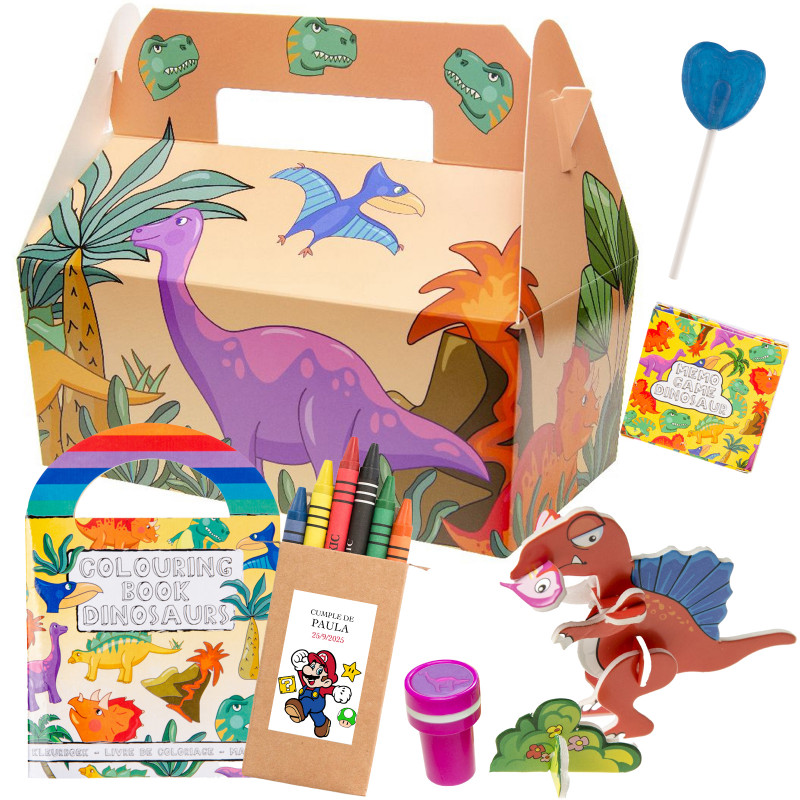 Super Mario Bros caja sorpresa infantil