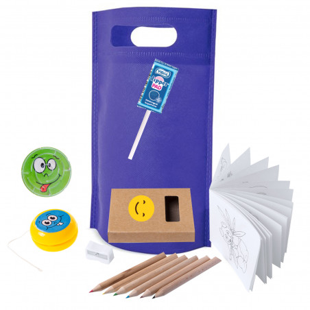 Emojis bolsa piñata con juegos y chuche