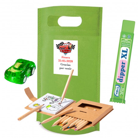 Cars detalles infantiles niños para cumples y comuniones