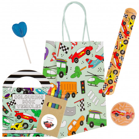 Cars regalo para invitados diversión creatividad y sabor