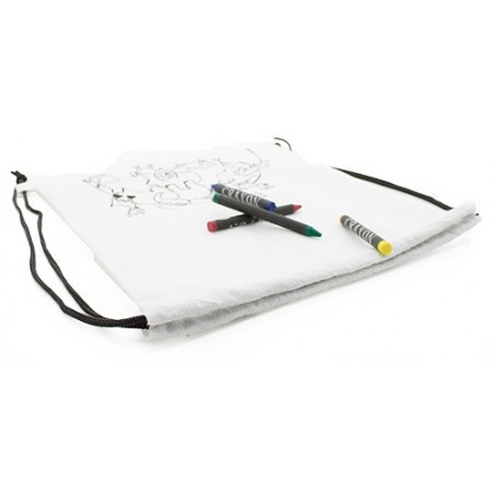 Disney mochila y libro para colorear con pompero