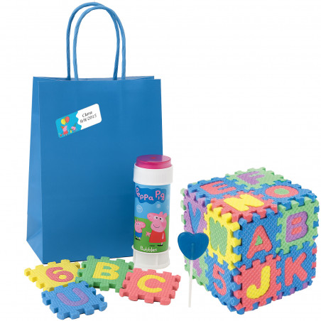 Peppa Pig Detalles para Invitados con Bolsa con Regalos