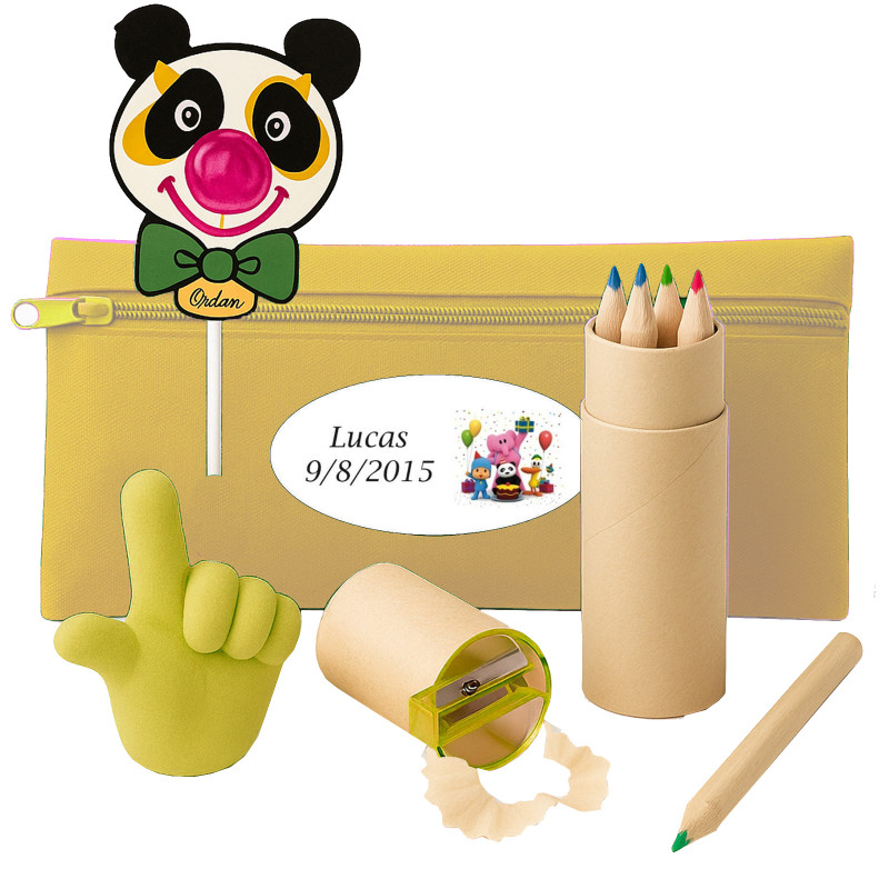 Pocoyo Detalles con Estuche, Accesorios y Chupachups