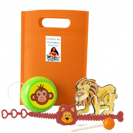 Vaiana Moana con Bolsa de Detalles para Niños