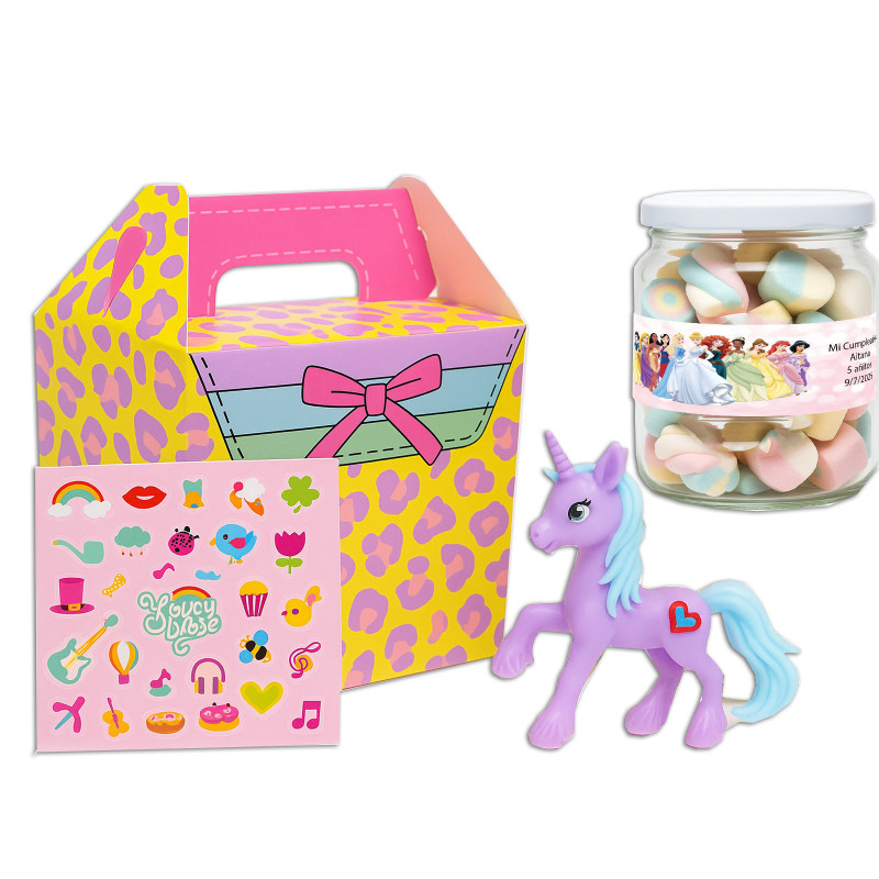 Princesas, Pack Unicornio con Chuches Nubes