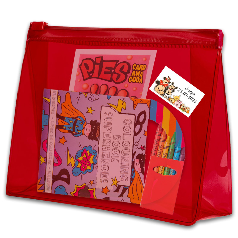 Disney libro de colorear con pegatinas ceras y pica pica personalizado