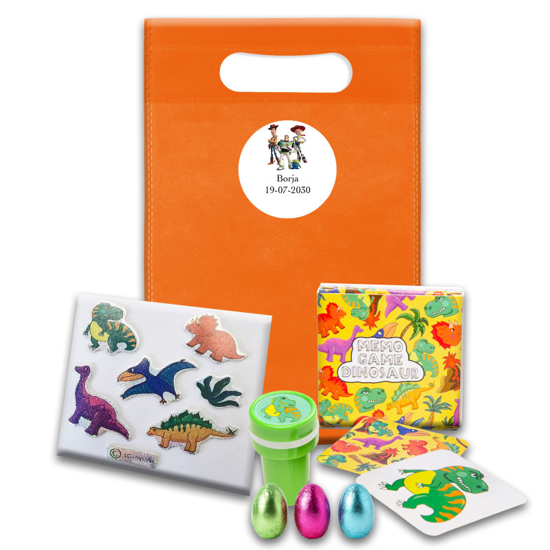 Toy story bolsa piñata con detalles infantiles de entretenimiento