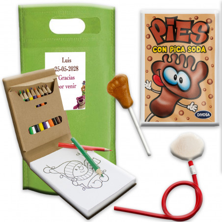 Toy story bolsa con set de colorear lápiz flexible y pica pica de cola