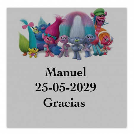 Trolls pack con artículos de papelería para niños