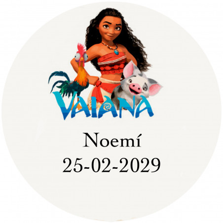 Vaiana Moana, pack infantil temático con detalles prácticos escolares