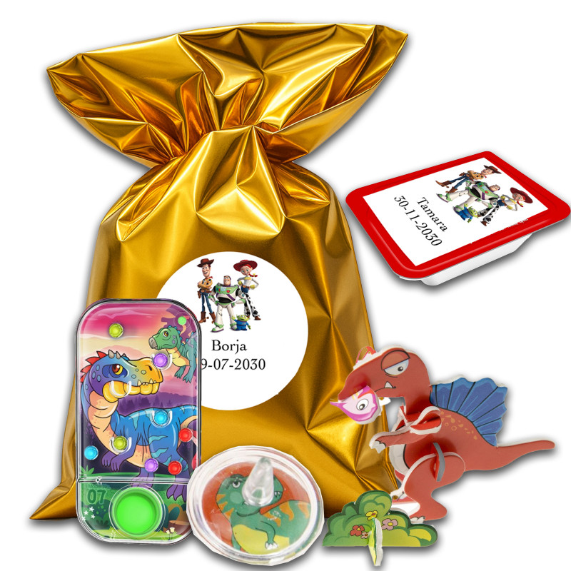 Toy Story bolsa sorpresa con juegos de entretenimiento para niños