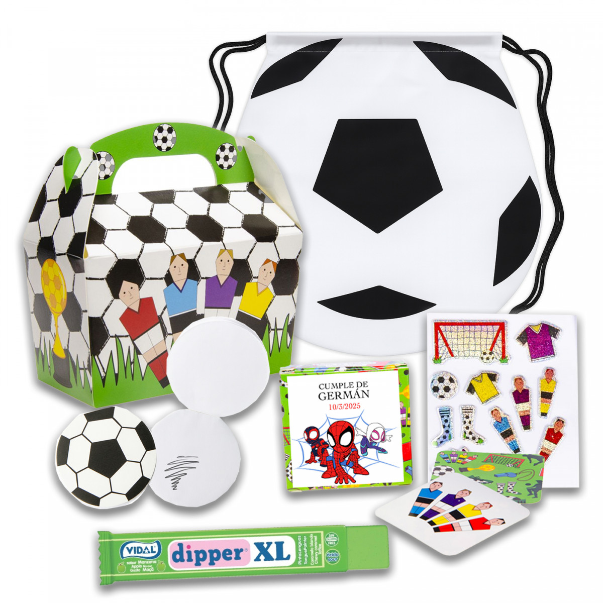 Spidey y su súperequipo, pack con entretenimiento de fútbol