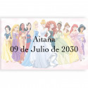 Princesas, pack con regalos para fiestas infantiles