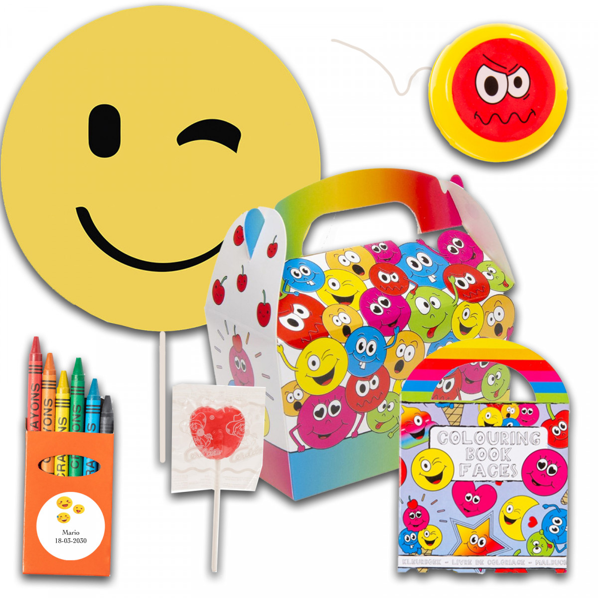 Emoji, regalos infantiles para fiestas y celebraciones de niños
