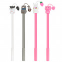 Pack 40 unidades, bolígrafos kawaii animales