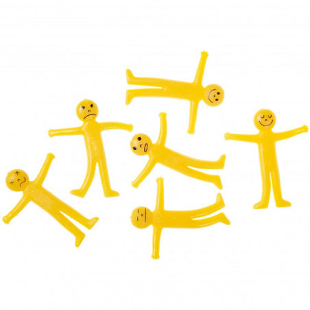 Figura cara sonriente elástica