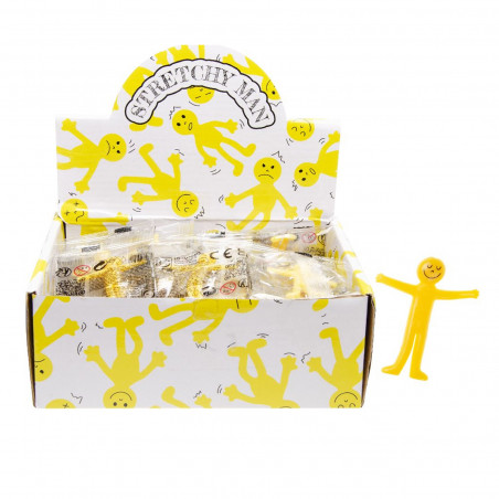 Figura cara sonriente elástica