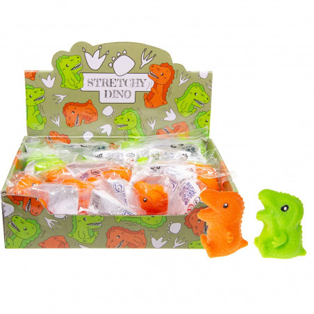 Dinosaurio elástico de goma para juegos de niños