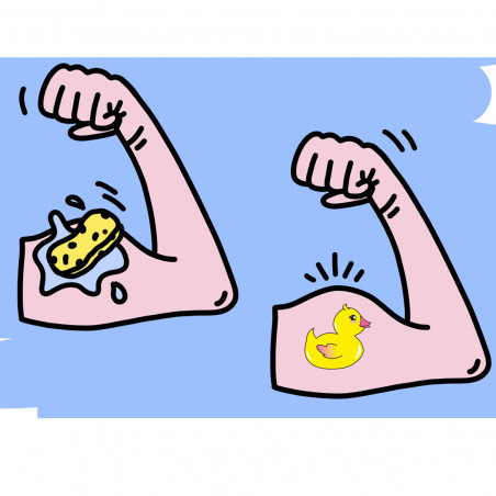 Tatuajes de patitos de gomas para niños