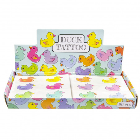 Tatuajes de patitos de gomas para niños