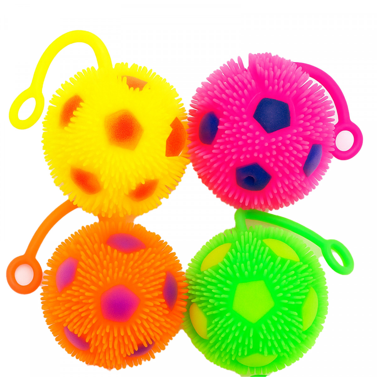 Balón antiestrés fútbol para invitados