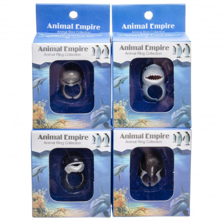 Anillo animales marinos infantiles