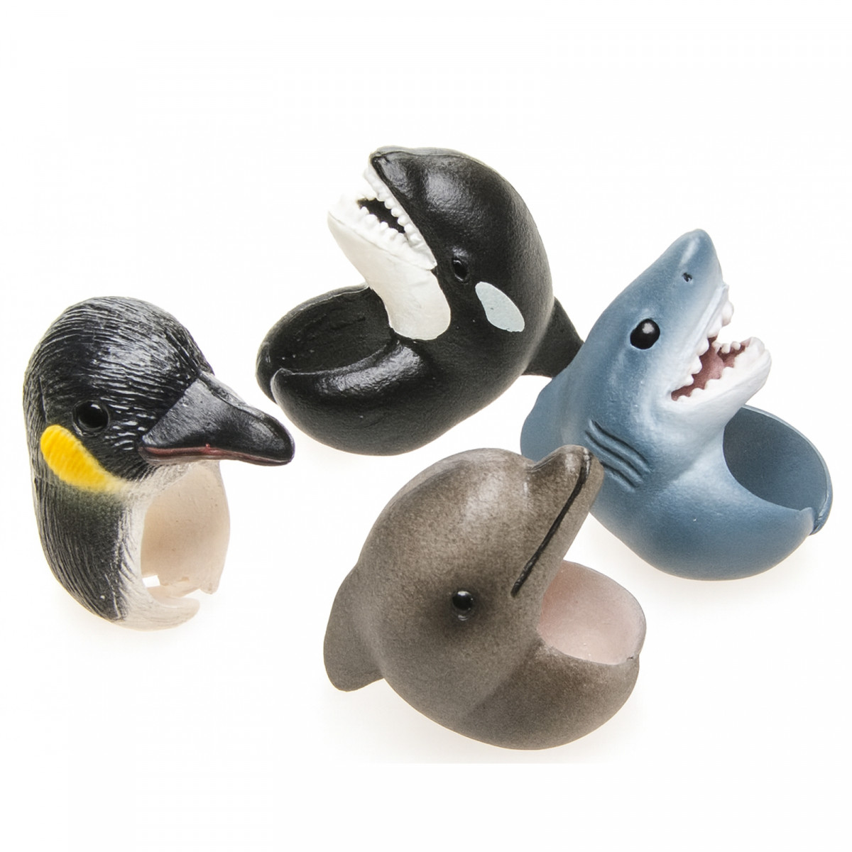 Anillo animales marinos infantiles