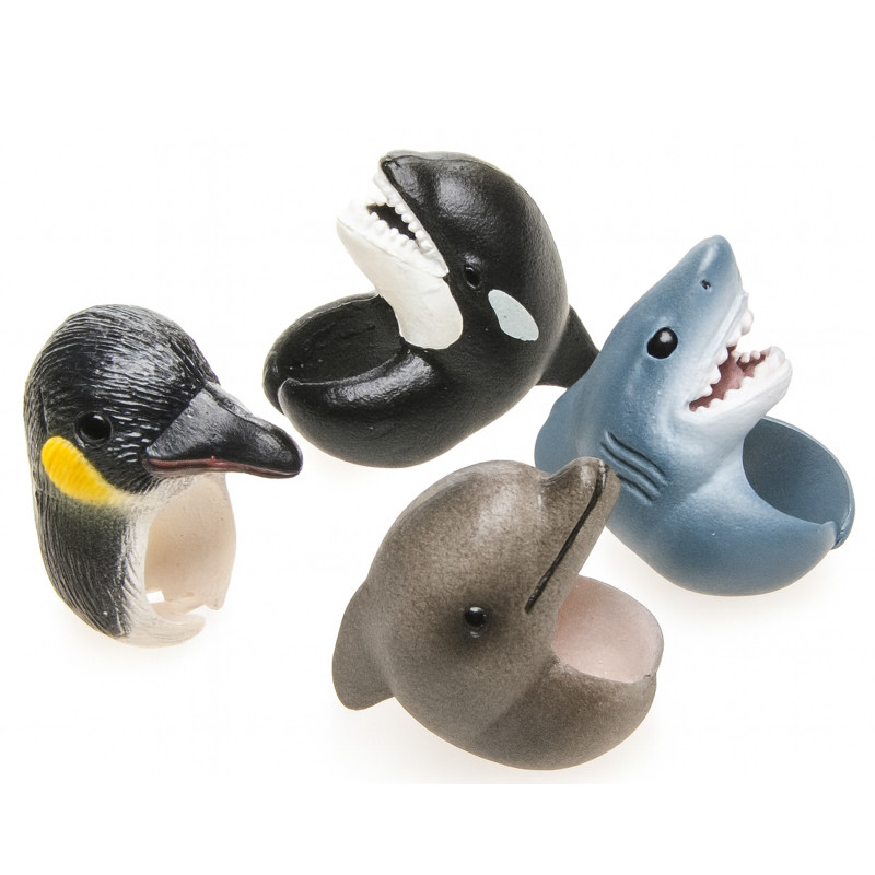 Anillo animales marinos infantiles