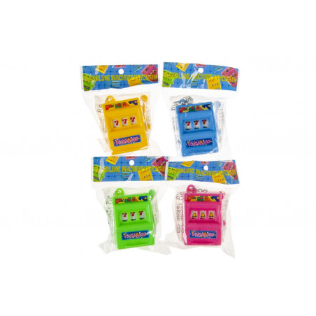 Llavero juego de máquina tragaperras