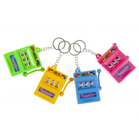 Llavero juego de máquina tragaperras