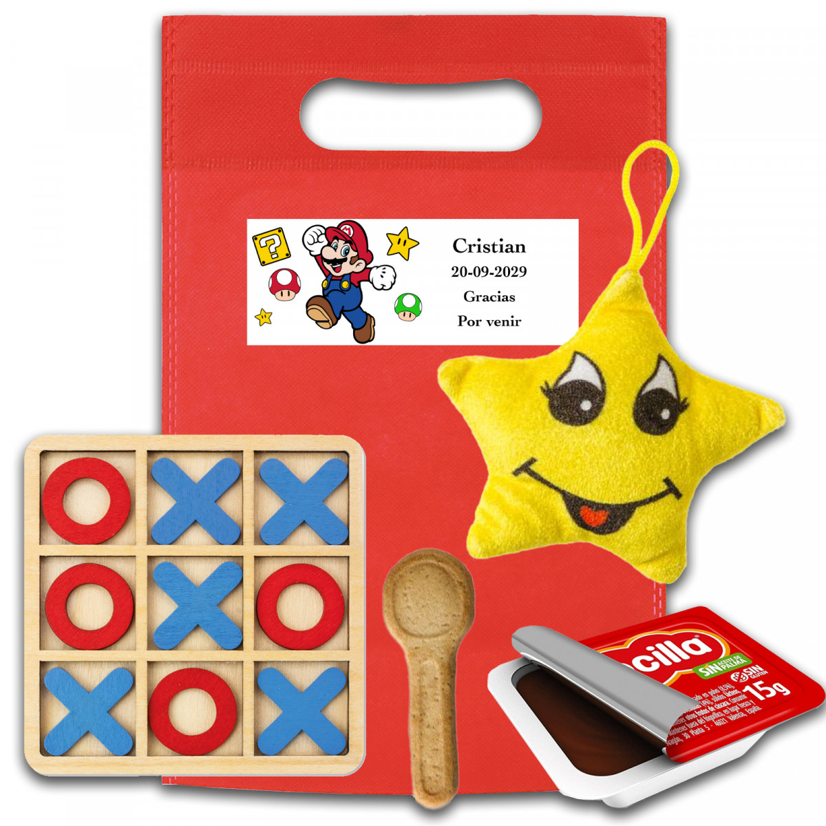 Súper Mario Bros, bolsa con regalos divertidos para niños